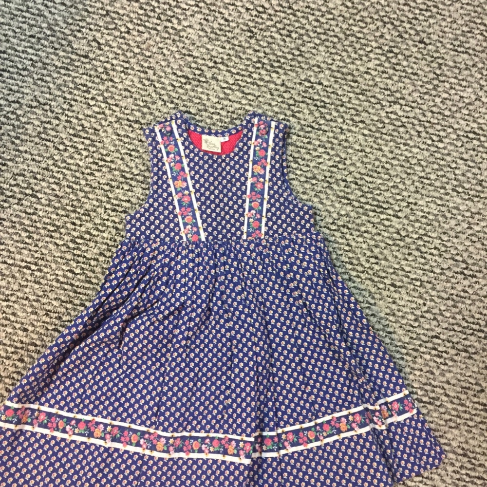 Vintage Vera Bradley girls dress, jumper